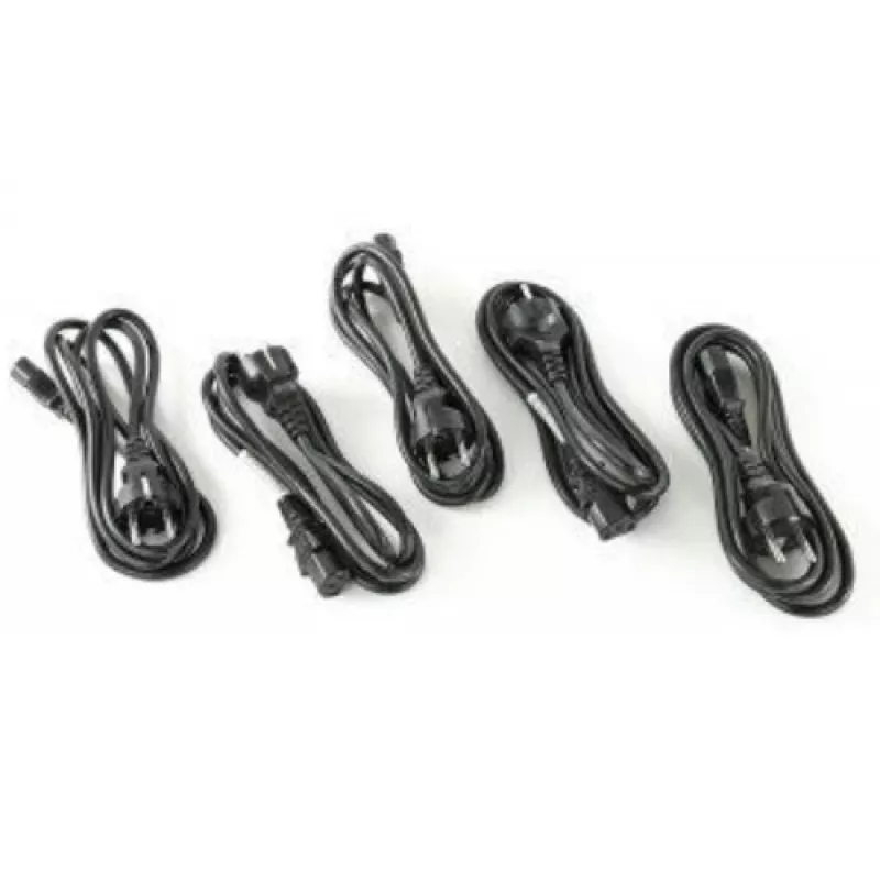 Zebra 105950-015 cabo de alimentação preto ficha tipo F IEC C13