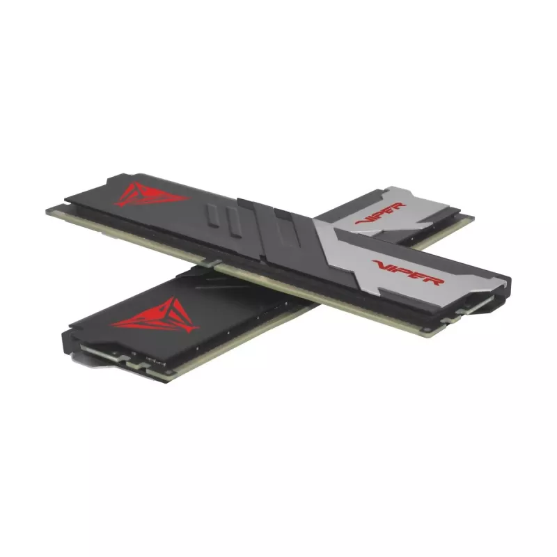 DIMM 32 GB DDR5-6000 (2x 16 GB) kit dual, memória RAM preta, PVV532G600C30K, Viper Venom, INTEL XMP, AMD EXPO