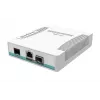 Switch de rede Mikrotik CRS106-1C-5S Gigabit Ethernet (10/100/1000) Power over Ethernet (PoE) branco