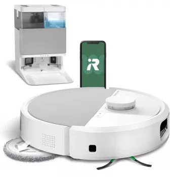 iRobot Roomba Plus 505 Combo robô + AutoWash Dock branco