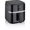 Fritadeira de ar quente Severin FR 2452 4,3 L 1500 W Preto Prateado