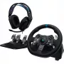 Logitech G G920 - Conjunto de volante e pedais - Com fios (991-000551)