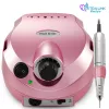 Broca elétrica para unhas Extralink NAIL DRILL-202 65W rosa – ferramenta profissional de manicure/pedicure