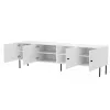 Móvel RTV 4D PALAZZO BIS 201x40x60 branco mate
