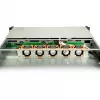 Inter-Tech IPC 1U-1404 rack preto, aço inoxidável