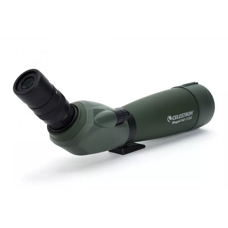 Telescópio terrestre Celestron Regal M2 80ED 60x BaK-4 preto, verde