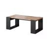 Banco/mesa Cama WOOD 120x54,5x46 carvalho wotan + antracite