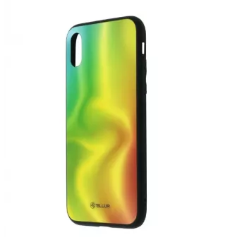 Película de vidro Tellur Cover Glass Print para iPhone XS, impressa com acabamento sedoso