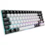 Sharkoon SKILLER SGK50 S3 - Teclado - 75% - Retroiluminação - USB - QWERTZ - Alemão - Interruptores: Gateron Red (Hot-swappable)