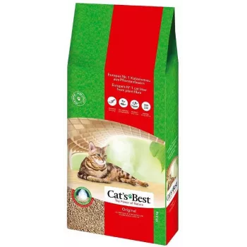 Cat's Best Eco Plus Original - areia de gato de madeira - 30l