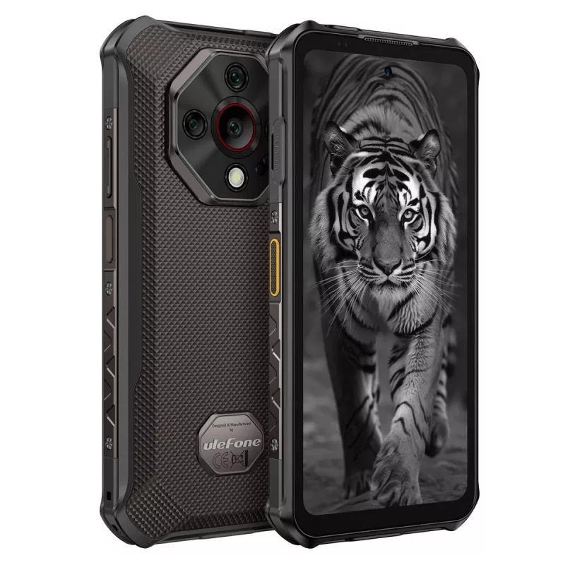 Smartphone UleFone Armor X16 6,1 polegadas 128 GB preto, classe de eficiência energética A