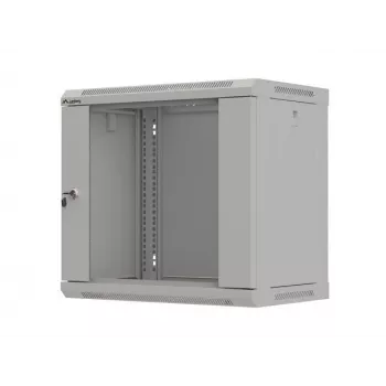 Armário de rack Lanberg WF03-5309-10S 9U rack de parede preto