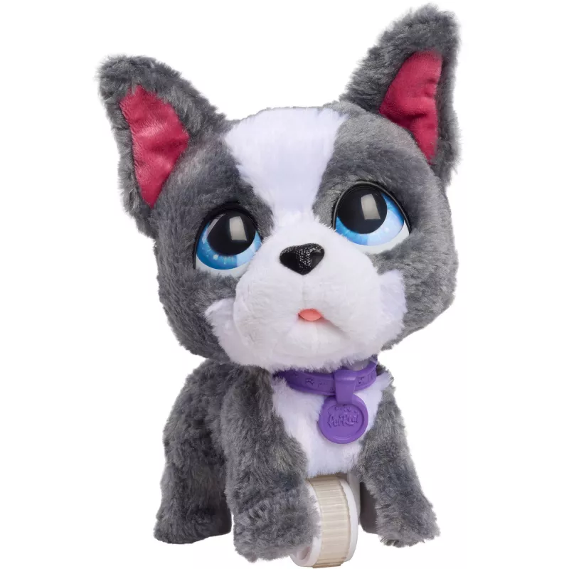 furReal Walk-a-Lots Bulldog Francês, Figura de Brinquedo