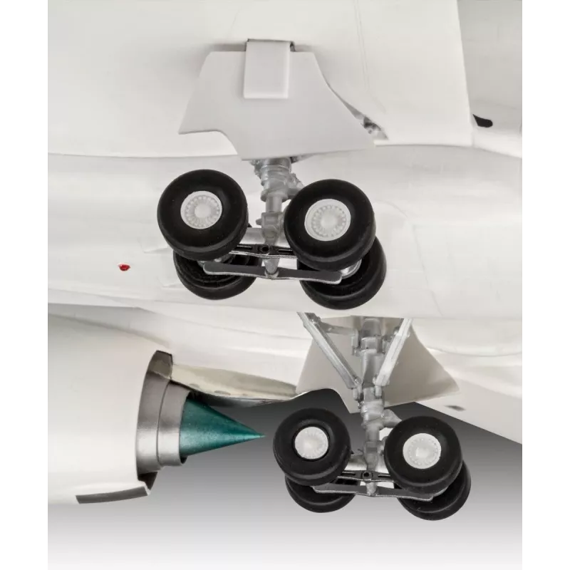 Revell 03881 Airbus A350-900 Lufthansa kit de modelismo em plástico, 1:144