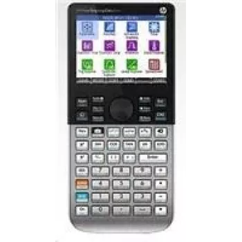 Prime Graphing, desktop, calculadora gráfica, 33 dígitos, Flash, bateria recarregável, prateado