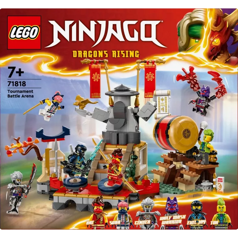 LEGO NINJAGO 71818 Arena de Batalha do Torneio