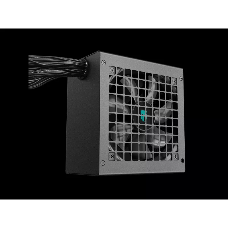 Fonte de alimentação DeepCool PF700X 700W ATX, 80 PLUS Bronze, 700 W, 1x ventoinha 120 mm, 24 pinos, 2x 4+4 CPU, 4x 6+2 PCIe, 6x SATA