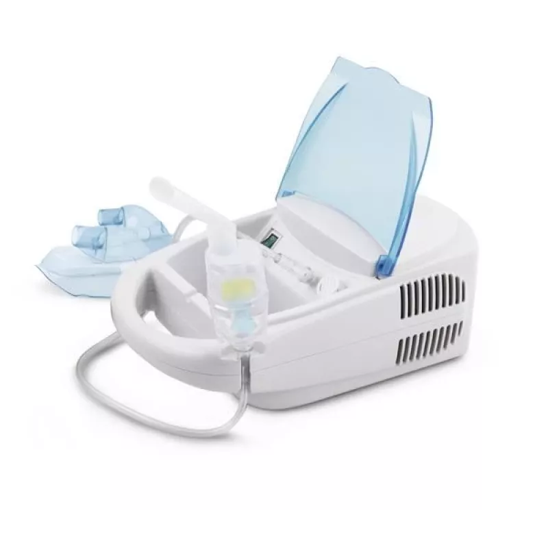 Nebulizador de mesa ESPERANZA ECN002 — nebulização de 0,4 ml/min, capacidade de 10 ml, máscara para adulto e criança, bocal, 220 V