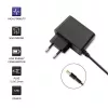 Fonte de alimentação Qoltec 52401 12 W interior preto para impressora POS