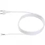 Cabo de alimentação BACHMANN contour 3m preto 241.175 H05VV-F 2x1 com ficha Type 24 solta 241.175 (241.175)