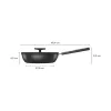 Frigideira antiaderente Fiskars Hard Face 1075528 24 cm 2,2L