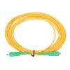 Cabo de patch Extralink SC/APC-SC/APC, LSOH, monomodo, simplex, G.657A2, 3 mm, 15 m, amarelo