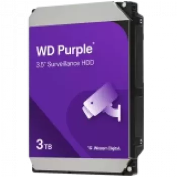 Disco rígido interno Western Digital Purple WD34PURZ 3 TB 3,5 polegadas 5400 rpm 128 MB Serial ATA III