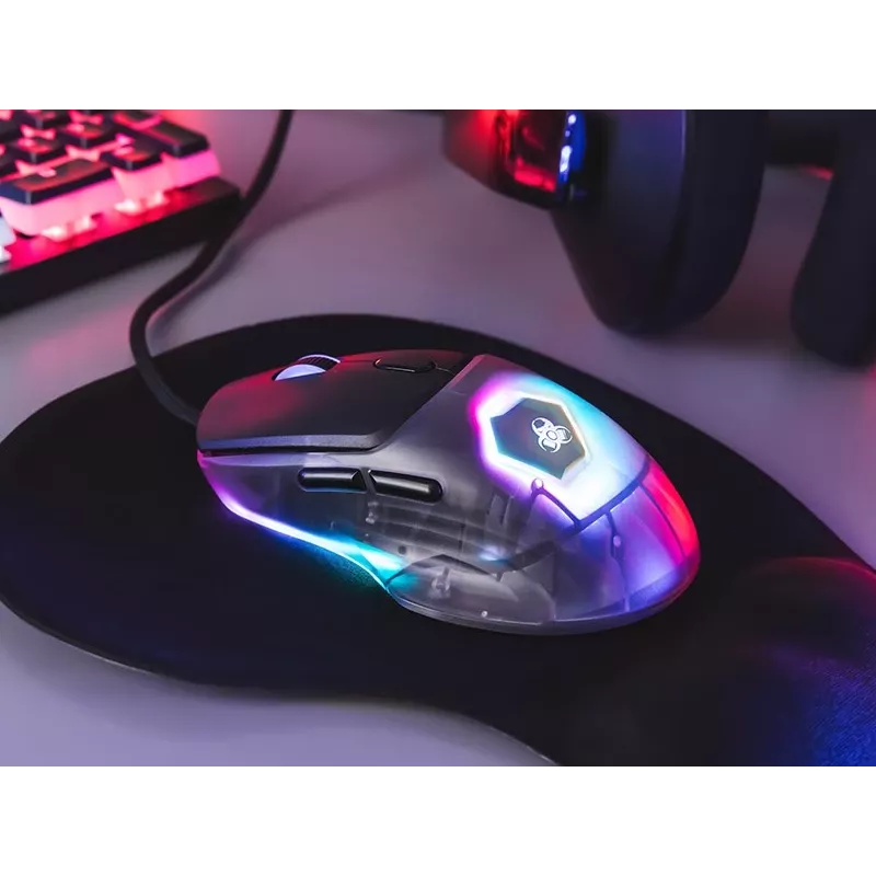 Rato Tracer 47400 Gamezone Neon RGB USB