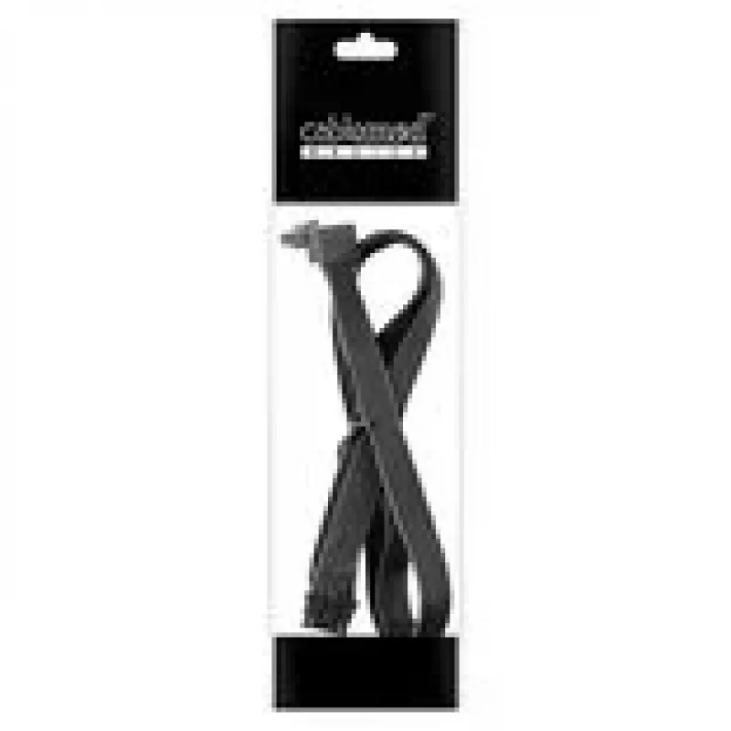 CableMod Basics Universal cabo 12V 2x6, ficha de 90°, 16 pinos para 16 pinos - preto, 60 cm, Var. A