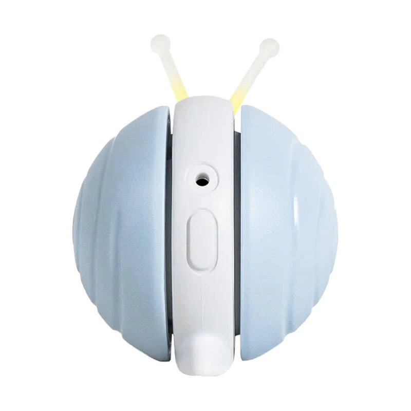 Brinquedo interativo para gatos Cheerble Wicked Snail CWJ02 – azul, caracol motorizado móvel para brincar