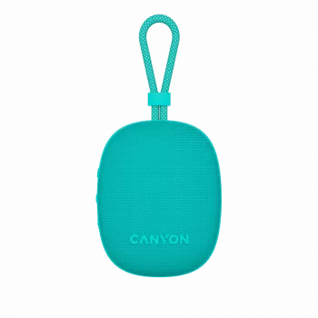 Canyon OnMove 12 - Altifalante Bluetooth v5.3 portátil - 5W - TWS - IPX7 - 12 horas - carregamento USB-C