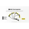 Pack de pilhas recarregáveis Li-Ion AA 1,5V Nitecore NH2400 2400mAh – pack de 4
