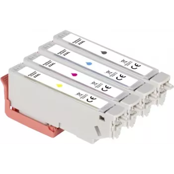 Renkforce Pack combinado de tinta substitui Epson 33XL (C13T335740) compatível preto, ciano, magenta, amarelo RF-5706062 (RF-5706062)