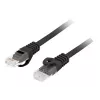 Cabo de rede LANBERG PCU6-10CU-1000-BK Cat6 U/UTP RJ-45 10 m preto