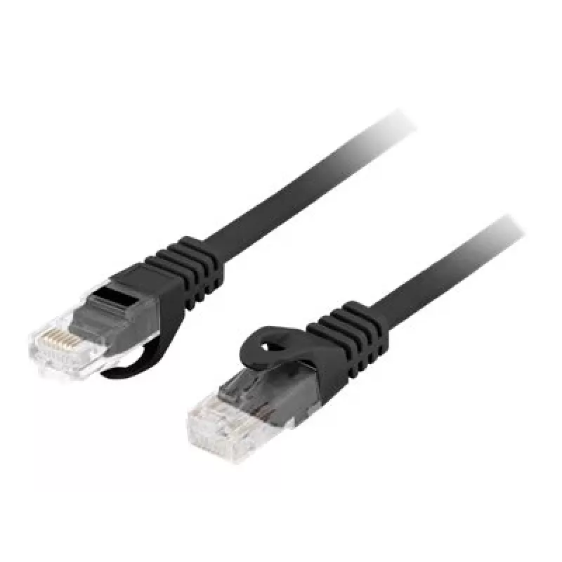 Cabo de rede LANBERG PCU6-10CU-1000-BK Cat6 U/UTP RJ-45 10 m preto