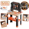 Bancada de ferramentas de brincar SMOBY Black & Decker modelo 2025 com ferramentas e acessórios