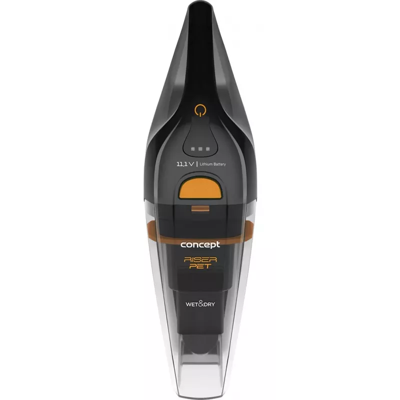 Concept VP4351 aspirador de mão, preto, sem saco, 11,1 V