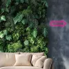 Candeeiro de parede com luzes néon seta MANTA SNL107PK – letreiro de seta LED decorativo rosa