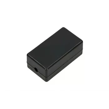 Tomada Extralink para cabo Cat5e UTP, plástico, preto, 1 porta