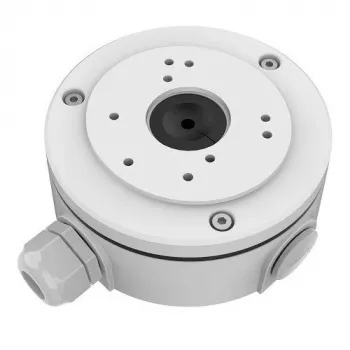 Caixa de montagem Foscam FABV5 branca caixa de proteção contra intempéries IP66 metal-plástico, 127×59,9×174,8 mm