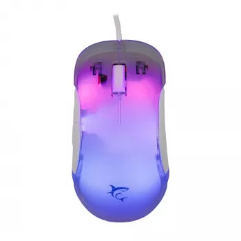 Rato White Shark GM-5017 Mordred branco USB