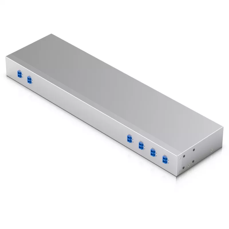 Multiplexador por divisão de onda Ubiquiti UACC-CWDM-4 largura 442 mm profundidade 120 mm altura 43.7 mm