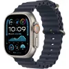 Pulseira oceano navy 49 mm - acabamento titânio natural