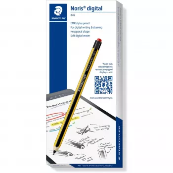 Stylus Pen Staedtler 180M 22-1 preto amarelo para tablet gráfico