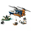 LEGO City 60437 Helicóptero de Exploração da Selva no Acampamento Base