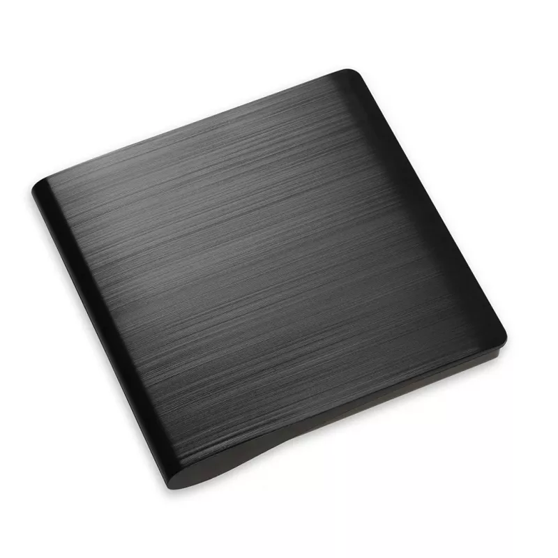 Unidade ótica externa DVD-ROM IBOX IED02, USB 3.2 Gen 1, DVD-ROM (8x) / CD-ROM (24x), preta