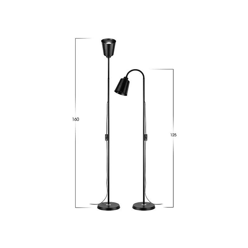 Candeeiro de pé TRACER Lucia TRAOSW47347 LED altura ajustável
