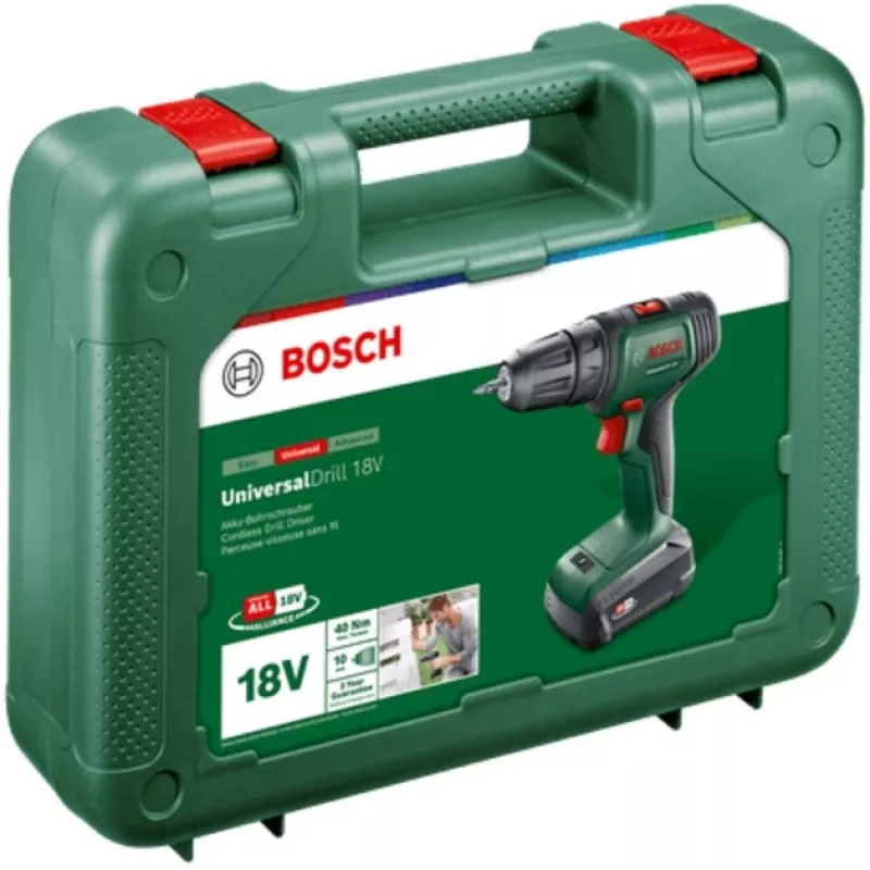 Berbequim aparafusador com bateria Bosch Powertools UniversalDrill 18V