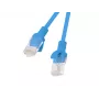PATCHCORD Cat.6 UTP 0,5 m azul FLUKE PASSED LANBERG pack de 10