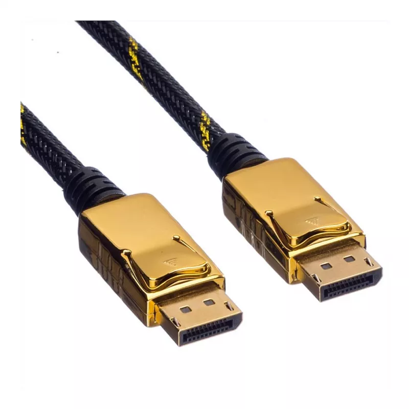 Cabo DisplayPort ROLINE GOLD, DP macho - macho, 1,5 m